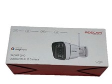 Foscam 5MP QHD Outdoor WiFi Security Camera CCTV Night Vision Google Home