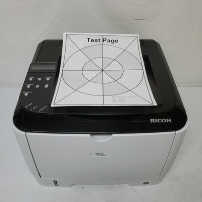 Ricoh Aficio SP 3510DN Black & White Laser Printer 9.2K Pgs LOW USE W/Toner USB