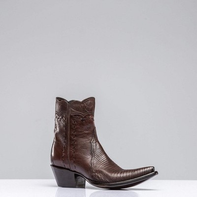 Stallion Boots Chocolate Lizard Gallegos Zorro