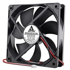 Dual Ball Bearings 120mm x 120mm x 25mm 5 inch 12v Brushless DC 120x25mm