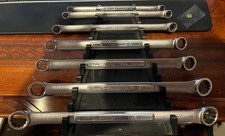 Vintage Craftsman 7pc Metric Box End Wrench Set -V V/VA Series-USA 6mm-19mm NICE
