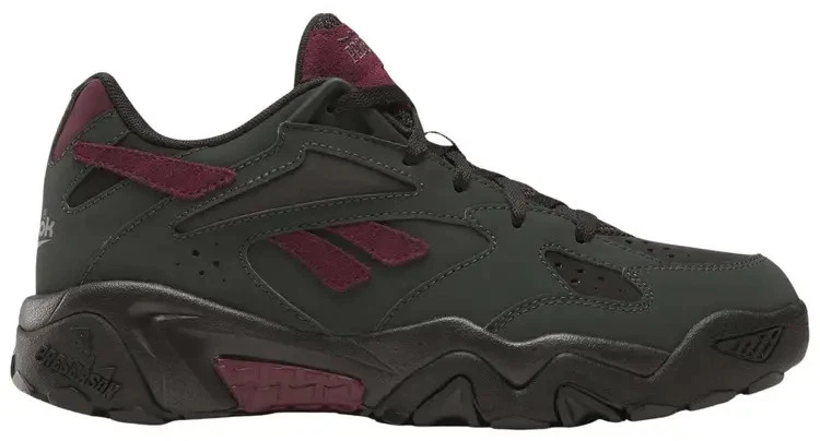 Reebok Preseason 94 Retro Low Grey/Black/Black Cherry for Sale