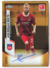 2023-24 Topps Chrome Bundesliga Jan-Niklas Beste Auto Gold #/50