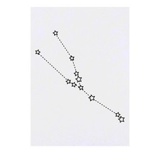 'Taurus Stars' Temporary Tattoos / Transfers TO00026419 