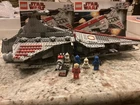 LEGO Star Wars 8039: Venator-Class Republic Attack Cruiser Complete 5 Figs 2 Man