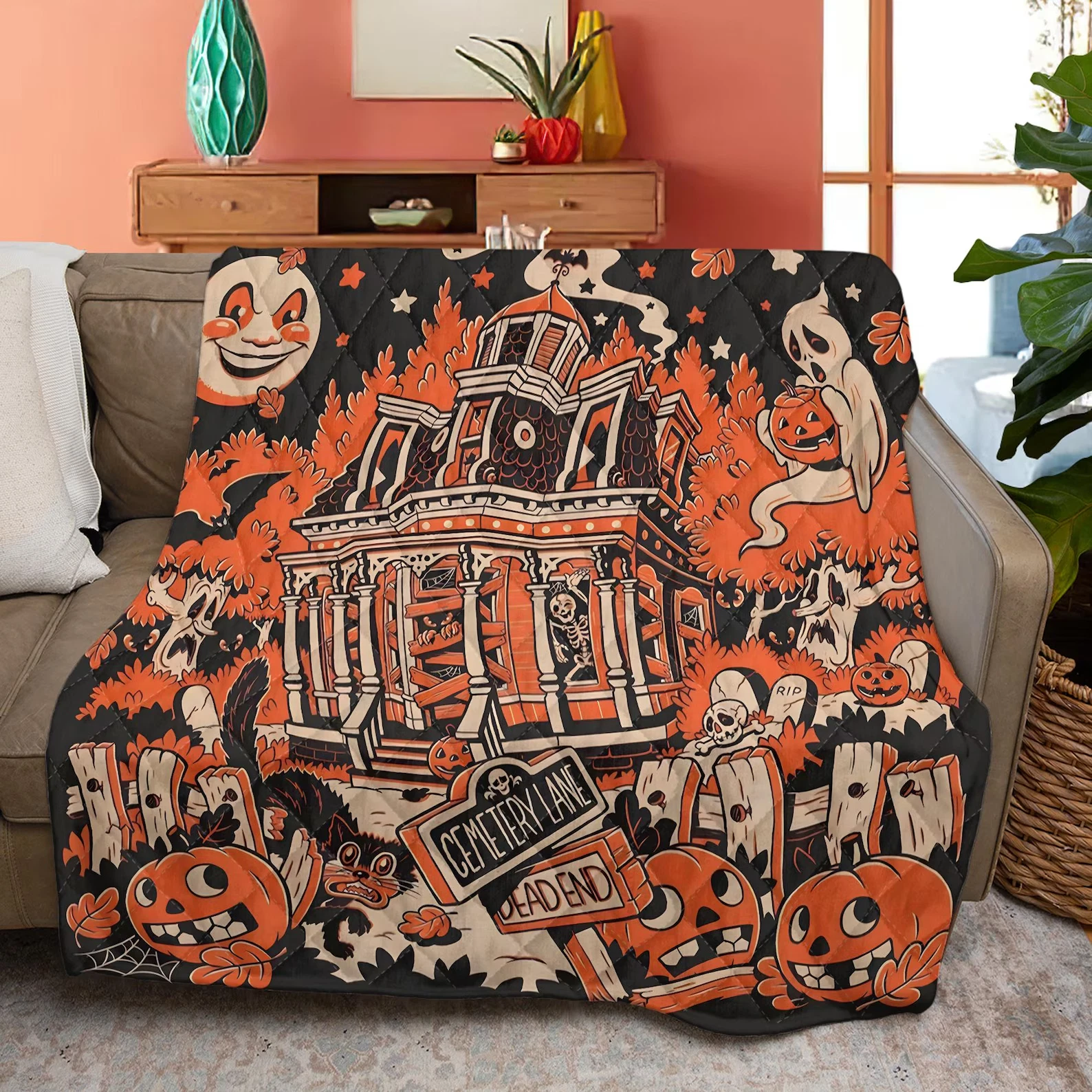Halloween Fleece Blanket