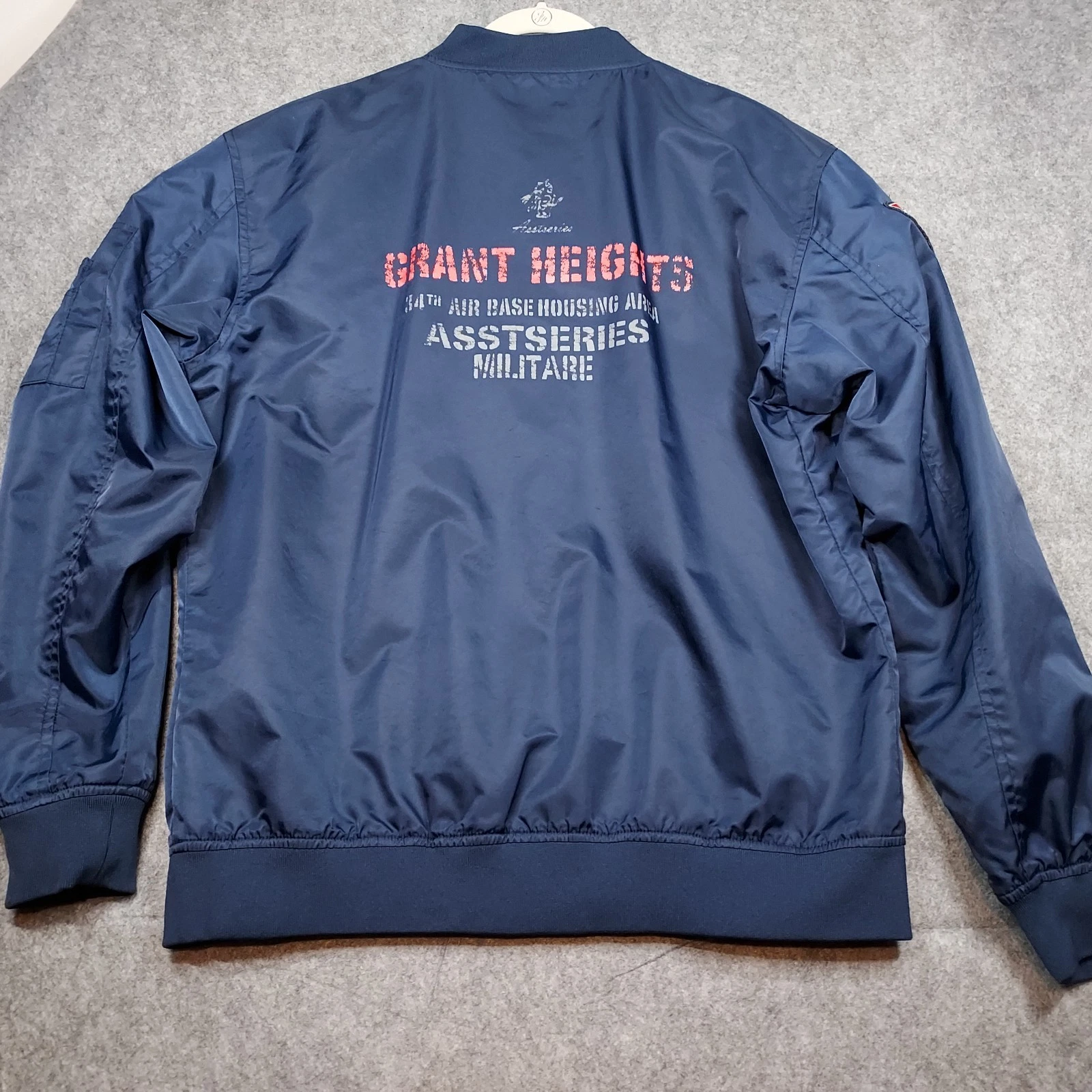 ASSTSERIES MILITARE Bomber Jacket 2XL US Air Force MA-1 Patches Grant Heights - product detail image 7