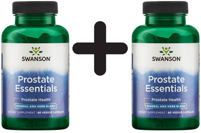 2 x Swanson Prostate Essentials - 90 vcaps (400,0 EUR/kg)