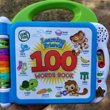 Leap Frog Learning Friends 100 Words Electronic Book English Spanish