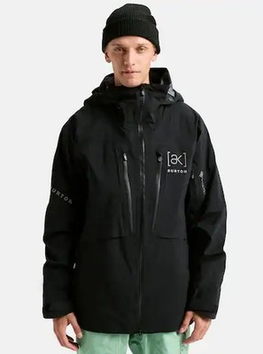 Burton AK Hover 3L Goretex Snowboard Jacke All Black (schwarz)