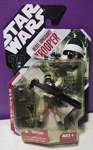 Star Wars 30th Anniversary Rebel Vanguard Trooper #53 Figure New In Package MOC