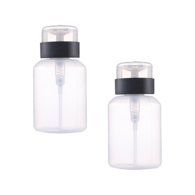 210 Ml Flüssigkeitsspender Für Nagellack Reise Flaschen Mini-Pumpflasche