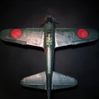 Pre Built Tamiya 1/32 Mitsubishi A6M5 Zero Fighter Model 52 Built & Painted — photo 7