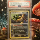 2004 Pokemon EX Dark Dragonite holo Trr Cosmos James Td Psa 4