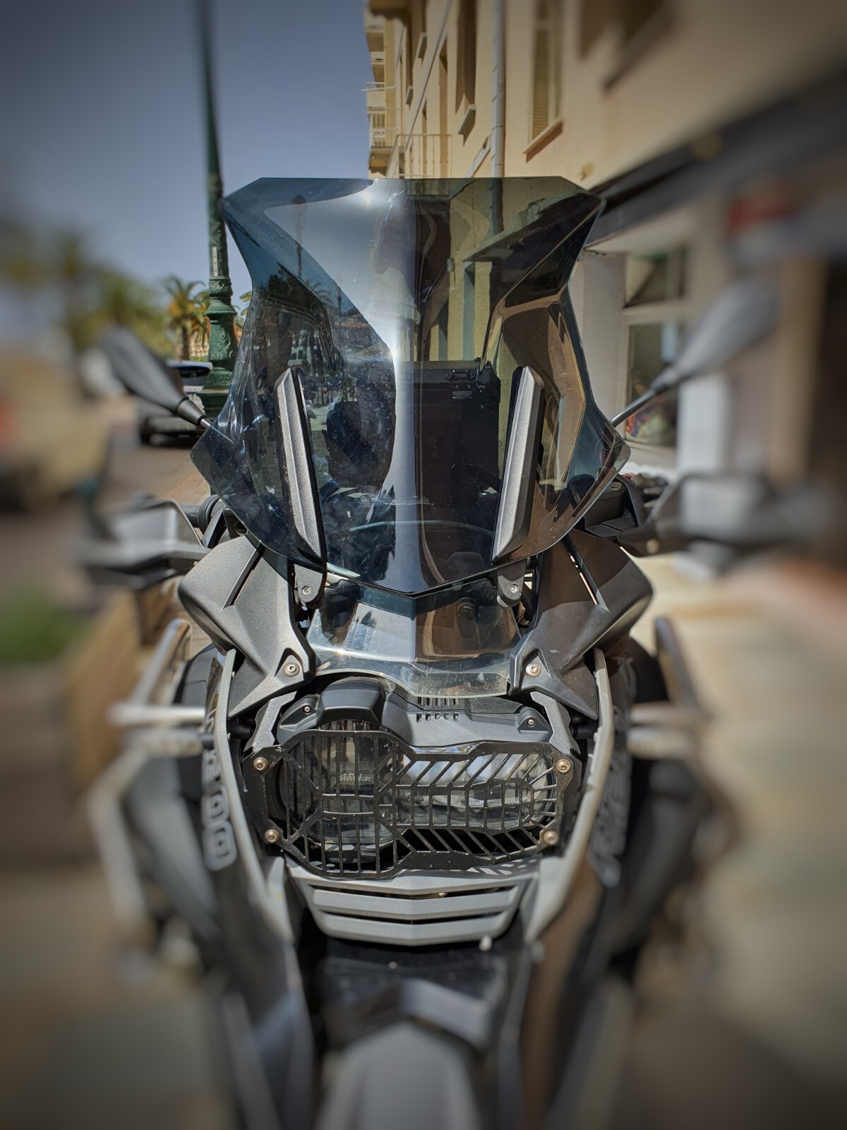 Rehausse de bulle BMW R1200 R1250 GS GSA support pare-brise