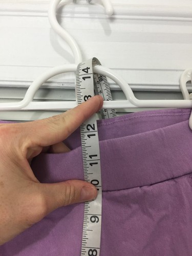 Pantalones capri para mujer con elástico color rosa o púrpura talla 12 y 14 - Imagen 22 de 24