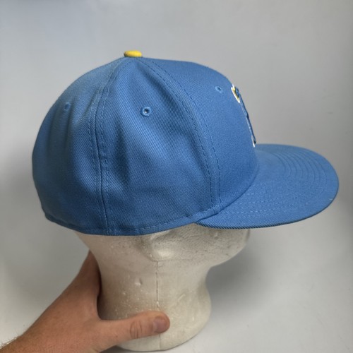 Boston Red Sox New Era 2021 City Connect 59FIFTY Fitted Hat Light Blue 7 1/4 - Picture 6 of 12