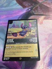 Disney Lorcana Stitch Team Underdog 6/P2 Cold Foil Promo Card