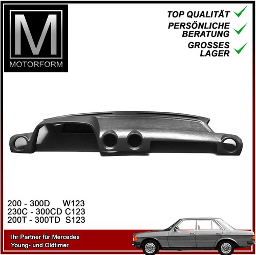 Mercedes W123 Armaturenbrett Abdeckung Cover 123 dashcover dashboard dash NEU - Bild 2 von 4