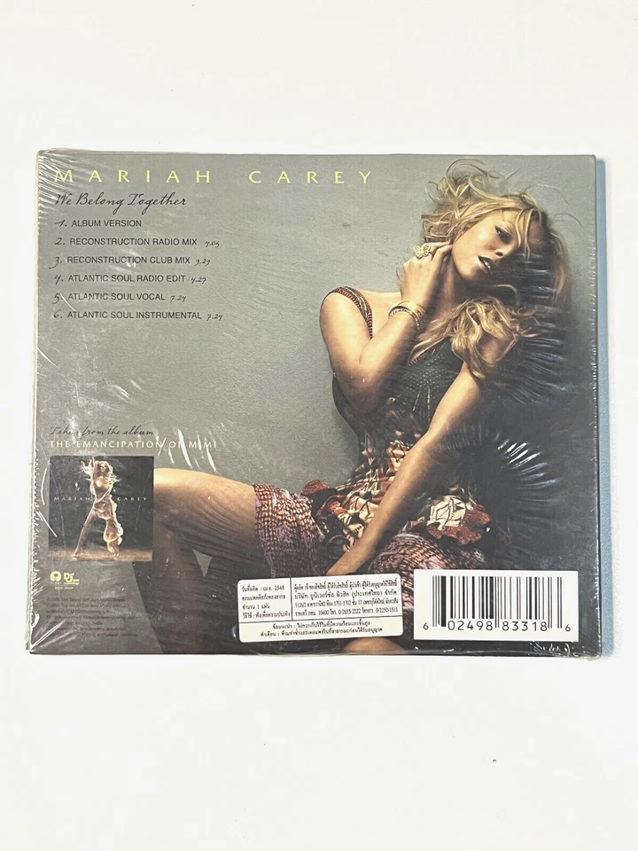 Mariah Carey We Belong Together Thailand Pop Up Rose CD Single New and Seald - Image 2 of 2