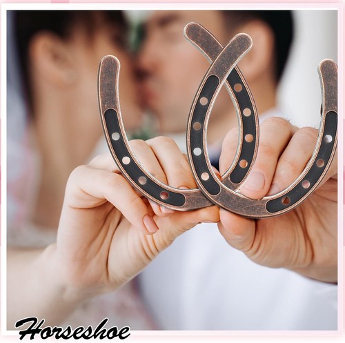 40 Pcs Lucky Horseshoes Wedding Favors Rustic Horseshoes Set Mini Horse Party... - Picture 5 of 6