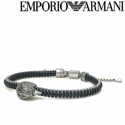 emporio armani stainless steel bracelet