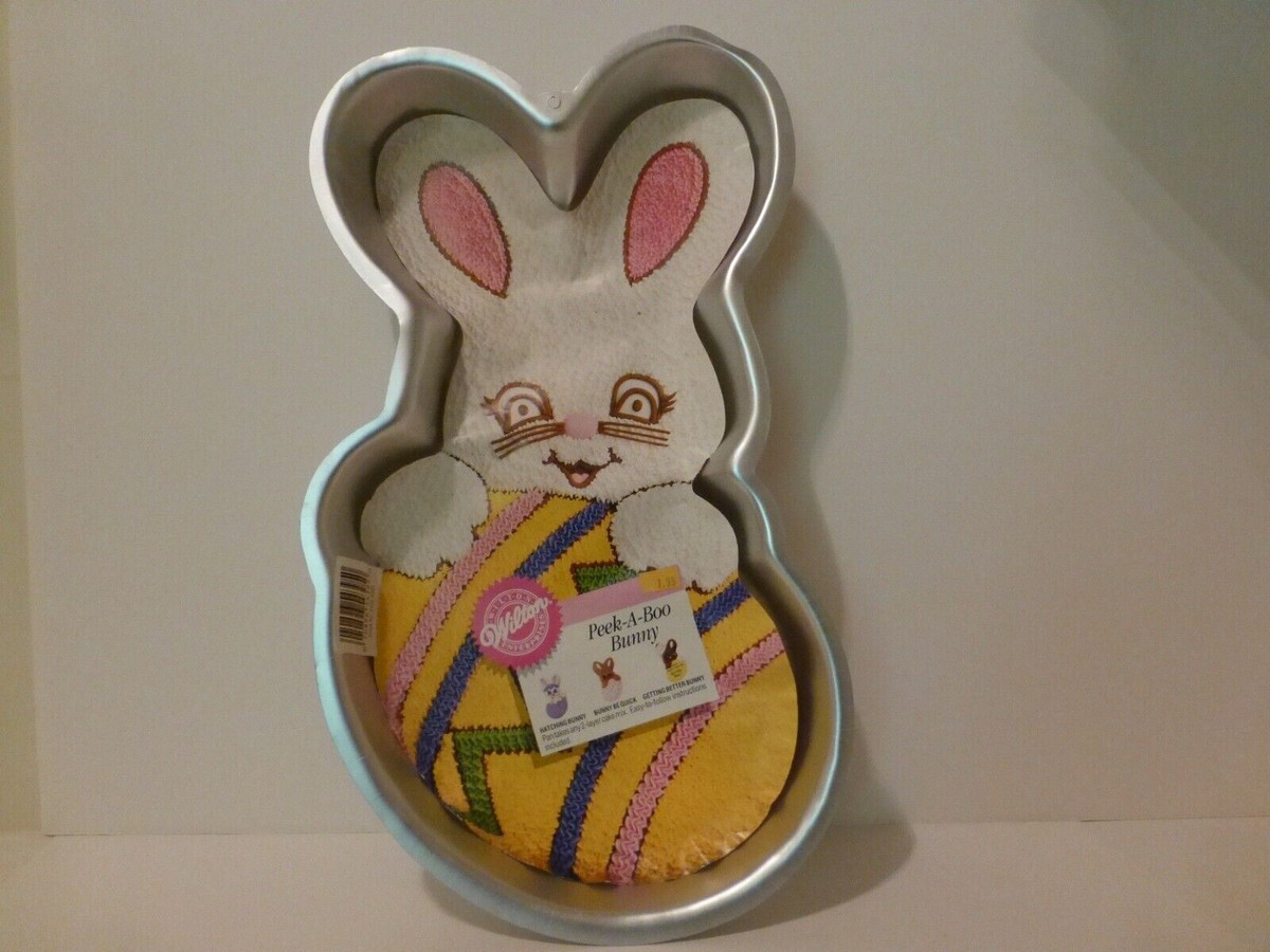 Wilton Easter Peek A Boo Bunny cake pan 2105-4395 (ES