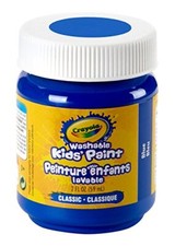 Crayola Washable Kids Paint, 2 oz, Blue
