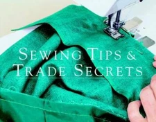 Sewing Tips & Trade Secrets (Threads On) - Paperback - GOOD