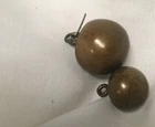 Zouave military brass buttons (1) coat (1) cuff 1800s