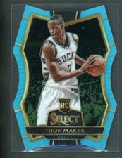 2016-17 Thon Maker 179/199 Panini Select Die-Cut Blue 