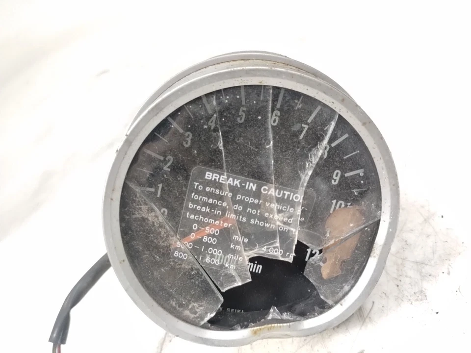 85 Kawasaki EN450 454 LTD 1985 velocímetro medidor Foto 3 de 4