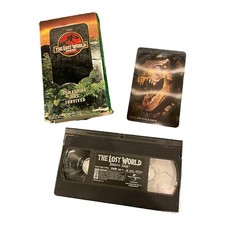 The Lost World: Jurassic Park (VHS, 1997, Widescreen) Hologram Card Included