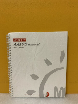 Keithley Model 2420 3A Source Meter Service Manual