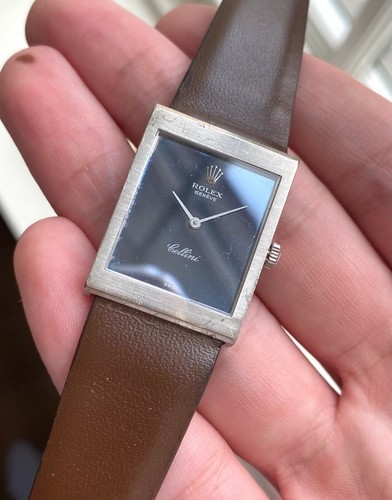 Vintage Rolex Cellini 70s 18K White 