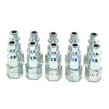 10 Foster M Style Air Hose Fittings 1/8" Female NPT Coupler Plugs