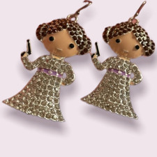 Princess lea Star Wars earrings