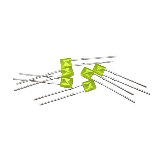 500PCS 2x3x4mm 2*3*4mm Rectangle LED Yellow Colour Light Emitting Diode ...