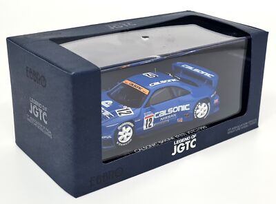 エブロ1/43 CALSONIC IMPUL GT-R GT 1998 Ebbro 1:43 Nissan Skyline GT-R (R33) #12 JGTC 1998 Kurosawa