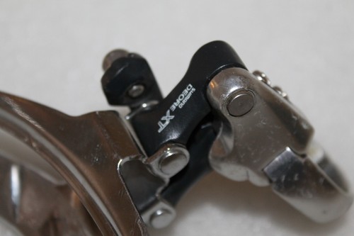 Desviador Cambio Delantero Shimano XT FD-M737 Tiro Por Arriba Ø 28.6 mm Retro - Imagen 10 de 13