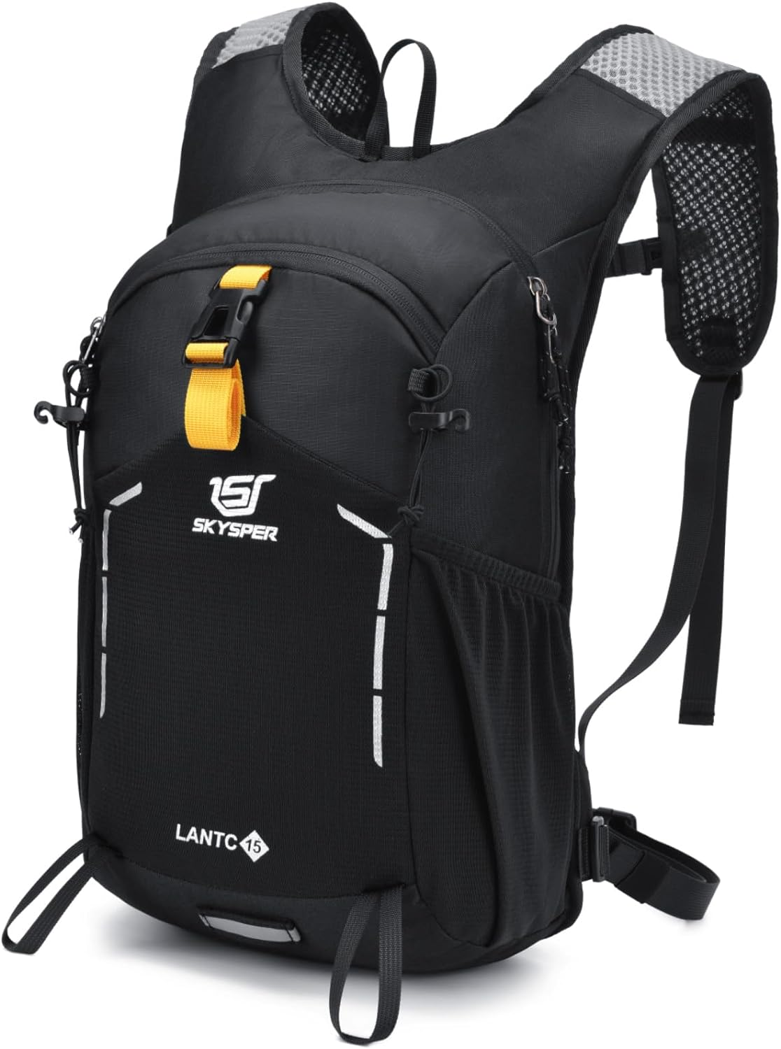 15L Lightweight Water-Resistant Hiking Backpack for Travel & Day Trips-image