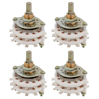 Rotary - Rotary Switch 1-0-2 6 Pole