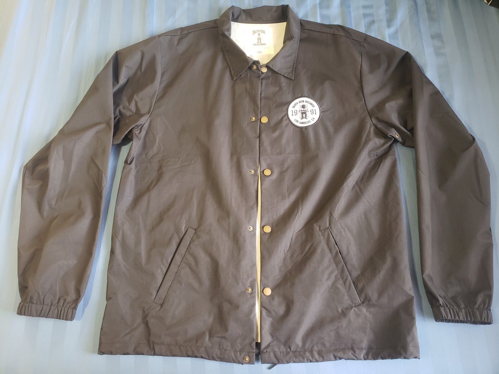 FILA Rara giacca bomber Death Row Records 1991 Los Angeles CA