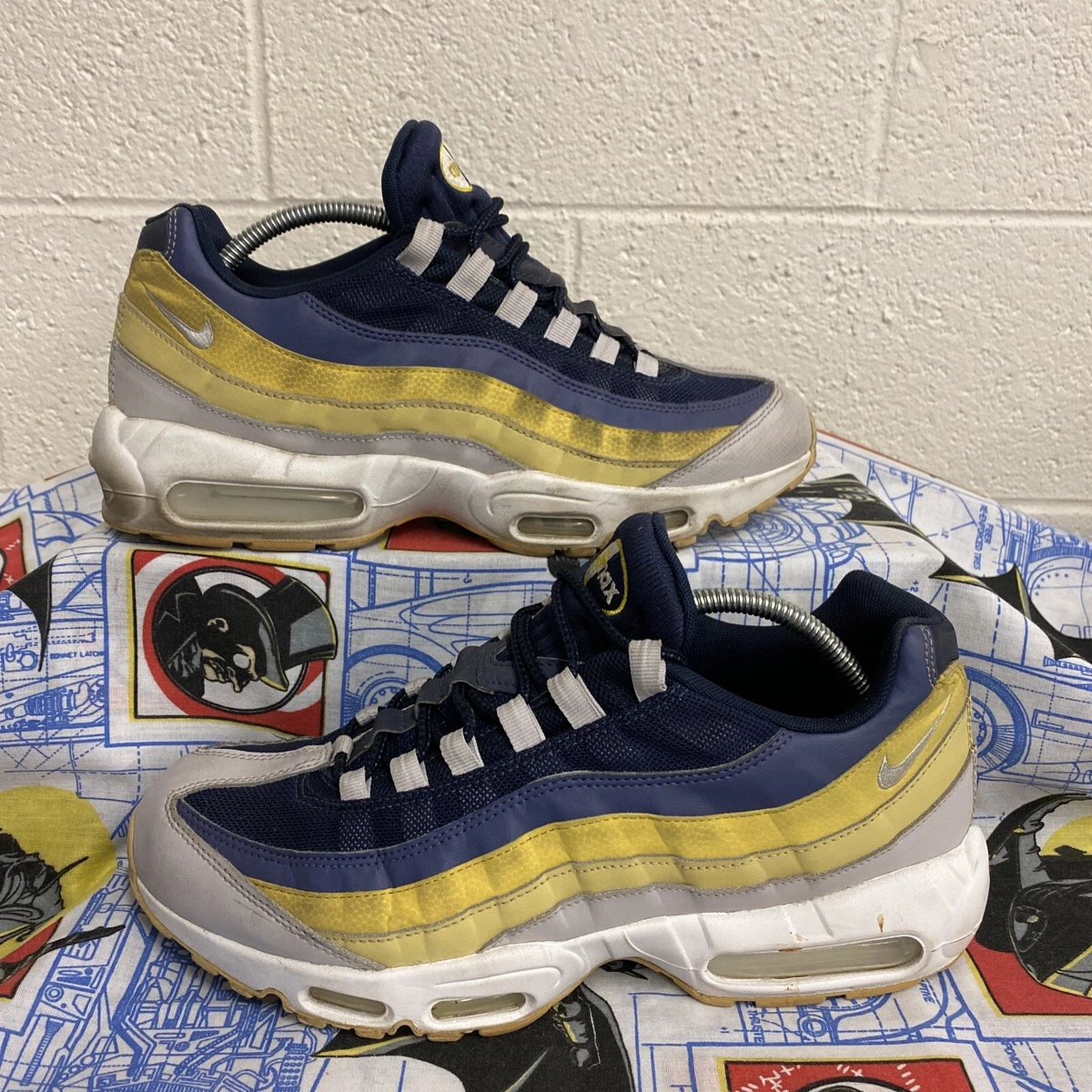 trimestre obesidad Acerca de la configuración Men's Nike Air Max 95 Essential Lemon Wash Sz 11 Sneaker Shoes 749766-107 |  eBay