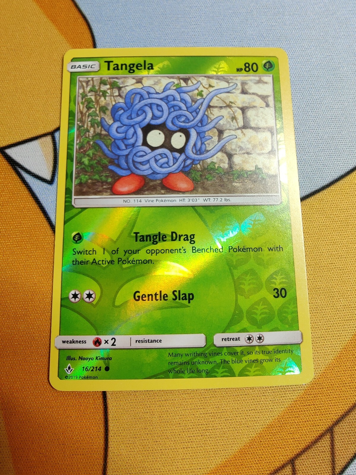 Tangela | Reverse Holo | NM | Unbroken Bonds 16/214 | Pokemon