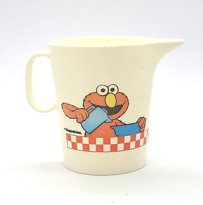 Vintage Sesame Street Elmo Miniature Toy Party Pitcher, Muppets Inc ...