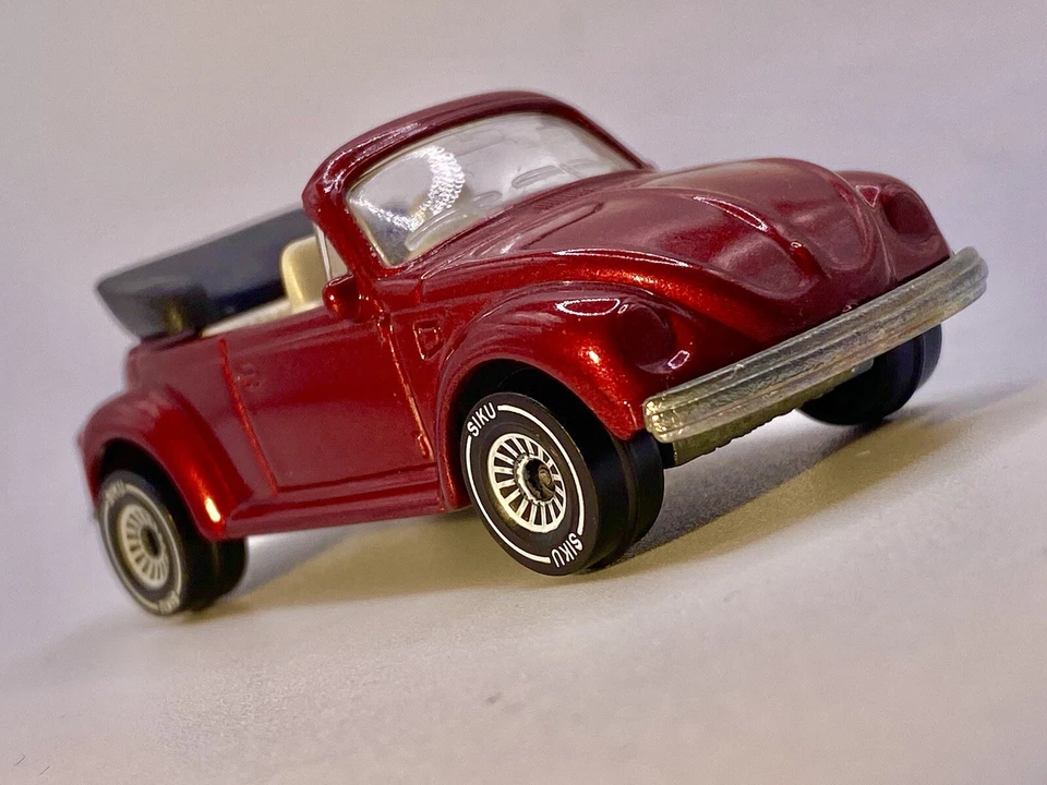 SIKU🔥Винтажный 1980 Volkswagen VW 1303 Beetle Kafer кабриолет - Западная Германия 🇩🇪 - Изображение 4 из 4