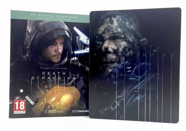 DEATH STRANDING NEW STEELBOOK G2 SIZE PC PS4 STEELBOX CASE | eBay