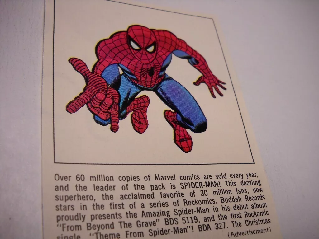 The Amazing Spider-Man Rockomic (Rock Comic): From Beyond the Grave (1972)