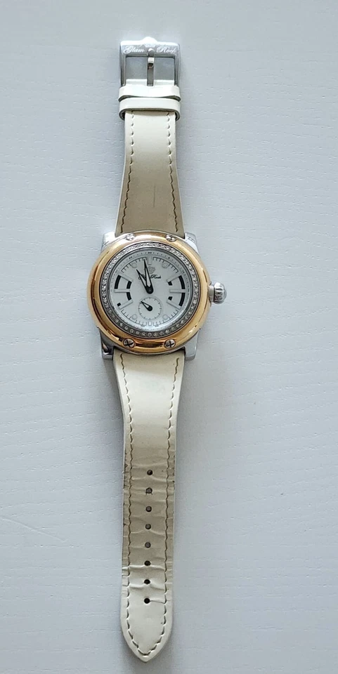 GLAM ROCK MIAMI Lady Watch 48 x Natural Diamonds 45mm SWISS MADE Rrp: $2595  - image 3 of 4